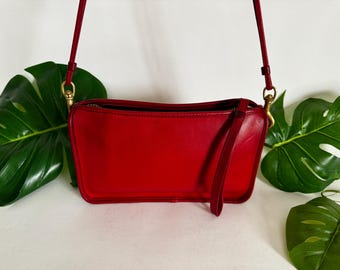 Vintage Coach | NYC Basic Bag | 9455 | Red - Etsy
