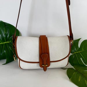 Vintage | Dooney & Bourke |  Equestrian | White and Tan