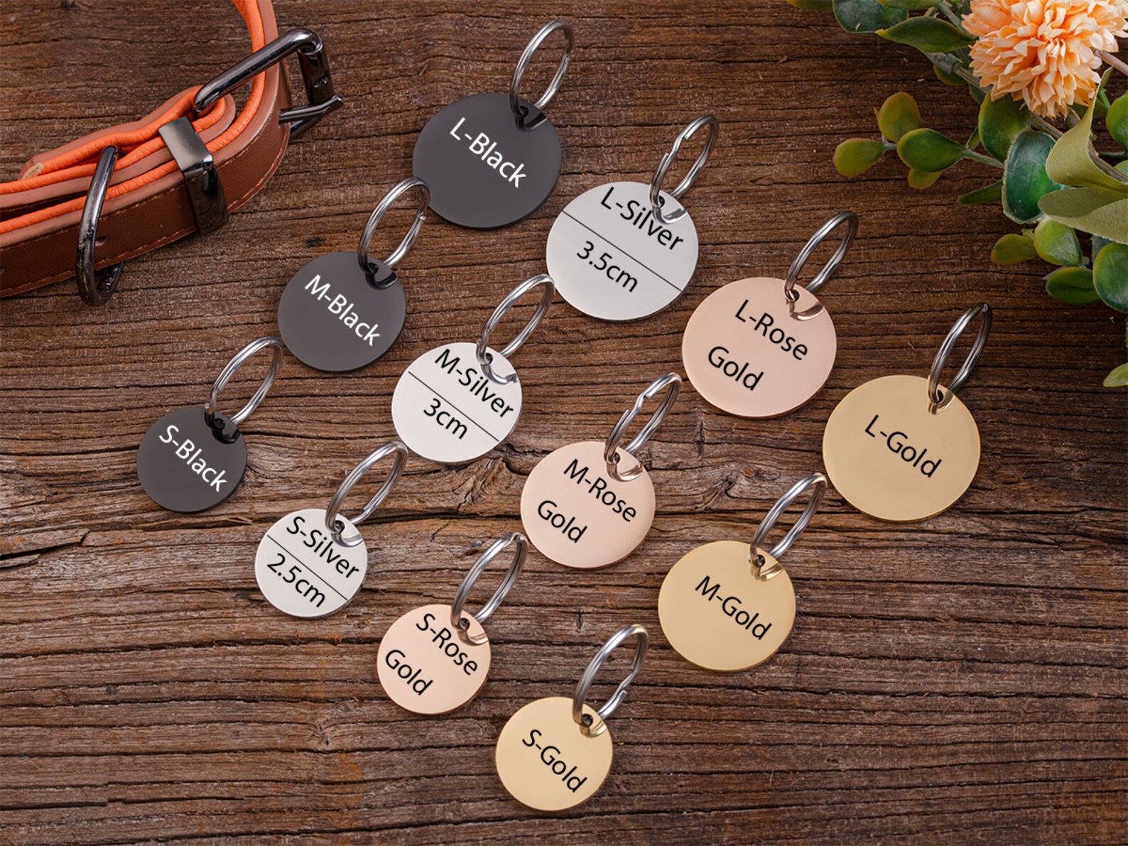 Custom Dog Tag Microchip Dog Tag Pet Tag Dog ID Tag Puppy Tag Etsy