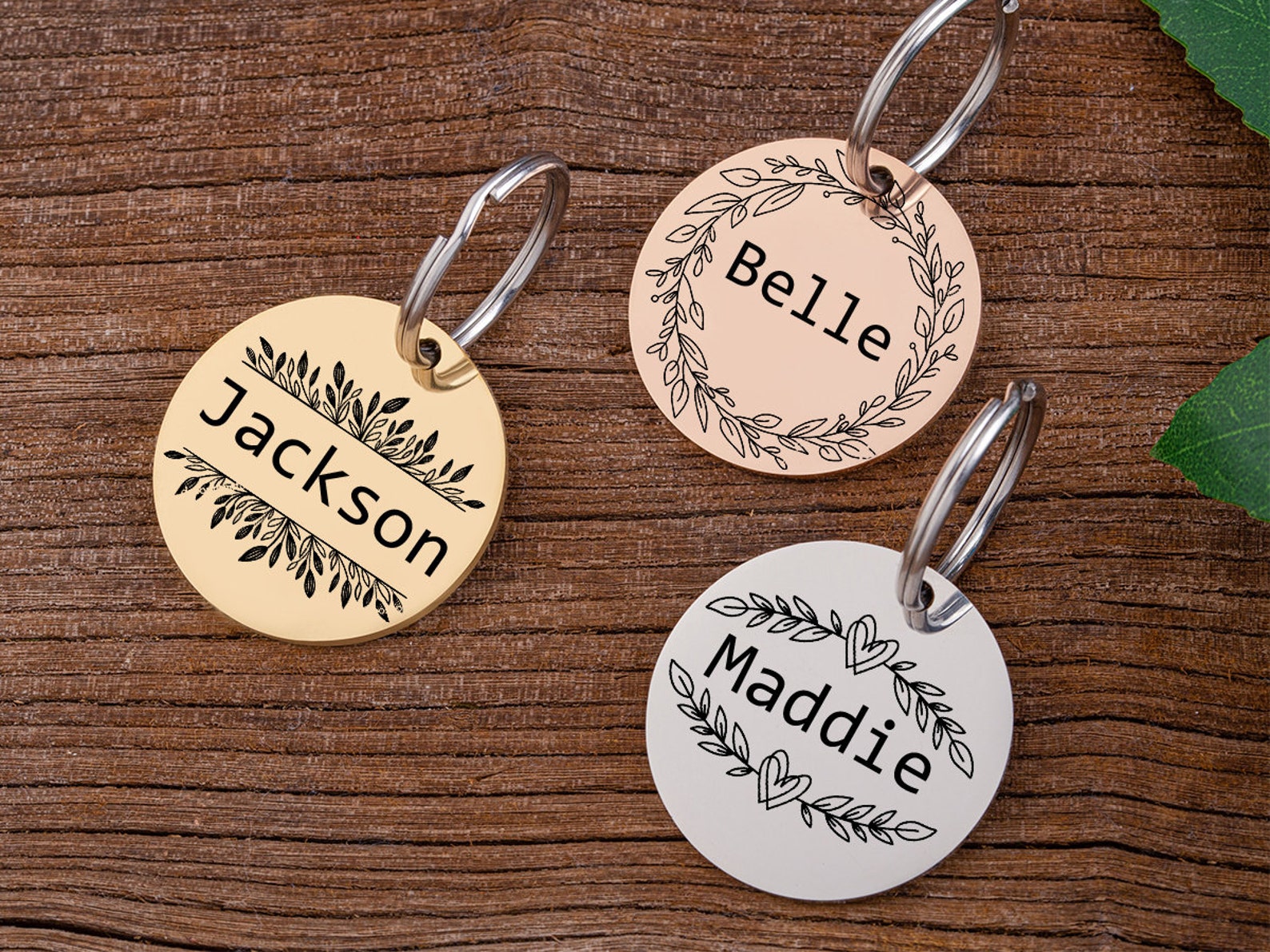 Custom Dog Tag Microchip Dog Tag Pet Tag Dog ID Tag Puppy Tag Etsy