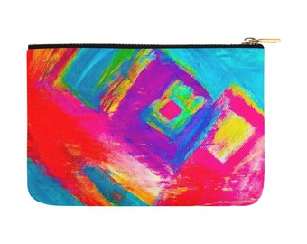 Pochette de transport 12,5 x 8,5 po. Collection Explosion rose