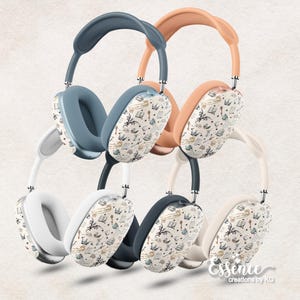 Bookish max headphones for book lover gift Fantasy reader dragon cute airpod max case book lover birthday Headphones case dragon rider gift