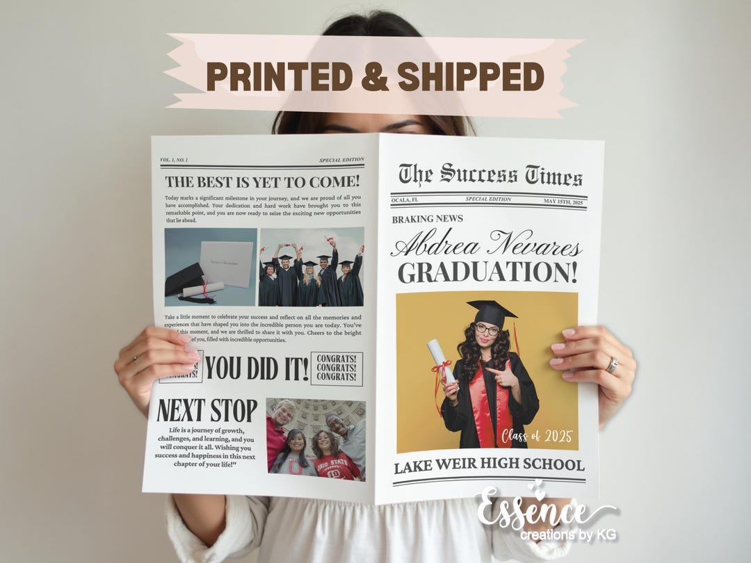 Graduation Media Guide This item is unavailable - Etsy