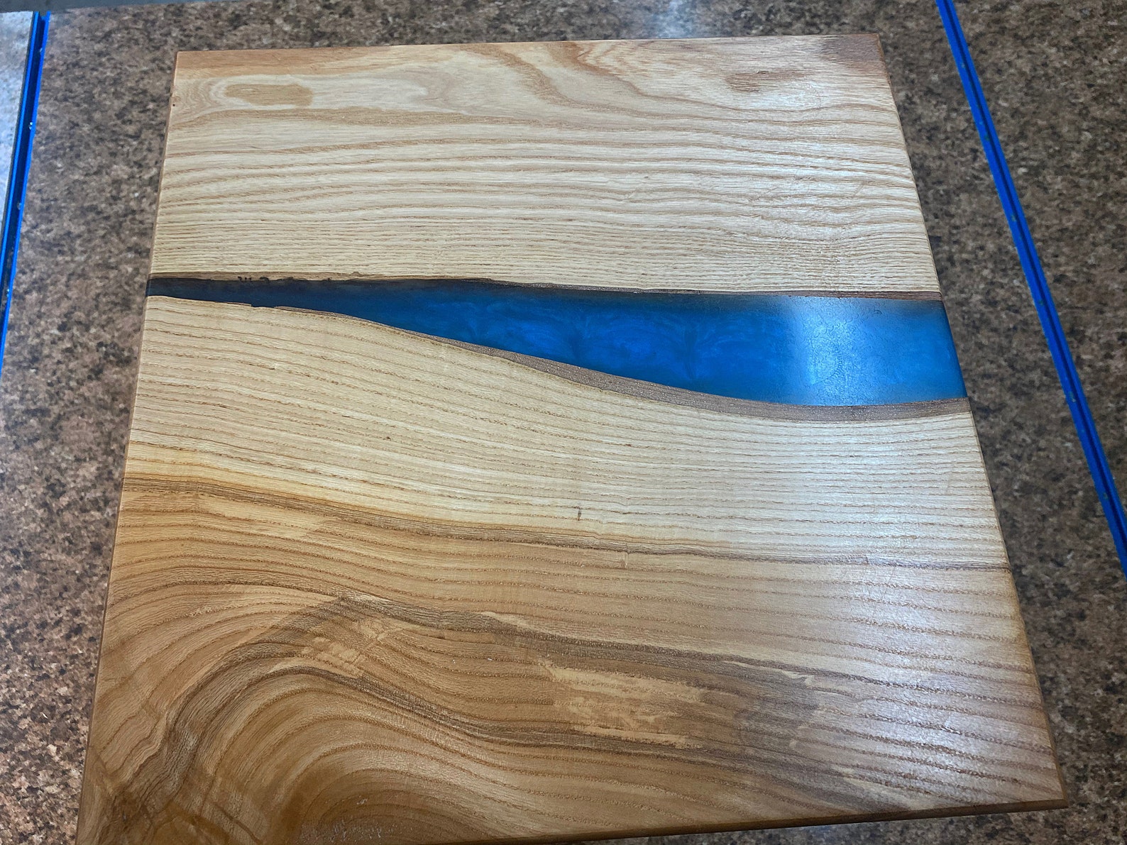 Epoxy River Side Table Etsy