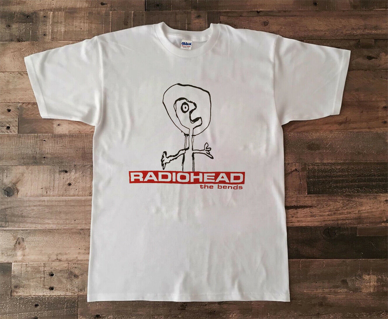 radiohead the bends merch