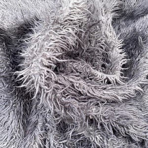 5x7 Tulu flokati rug, Blanket rug,Vintage shaggy rug gray,scatter turkish rug, Greek rug, Kitchen rug,Accent Wool rug, goat hair rug