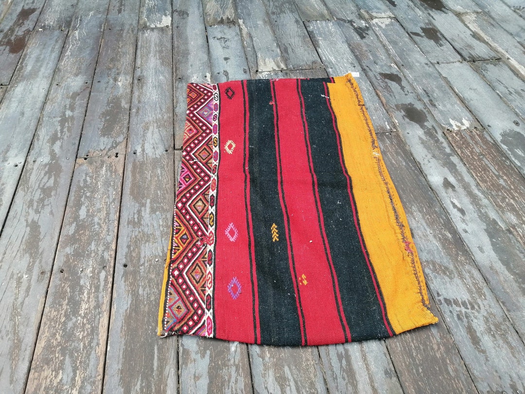 Small Red Rug, Bathroom Mat Rug, Turkish Small Rug, Home Decor Rug