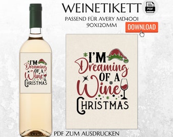 funny bottle label to print | Saying Wine Label Birthday Gift Christmas | Last minute gift | Instant download | FLE029