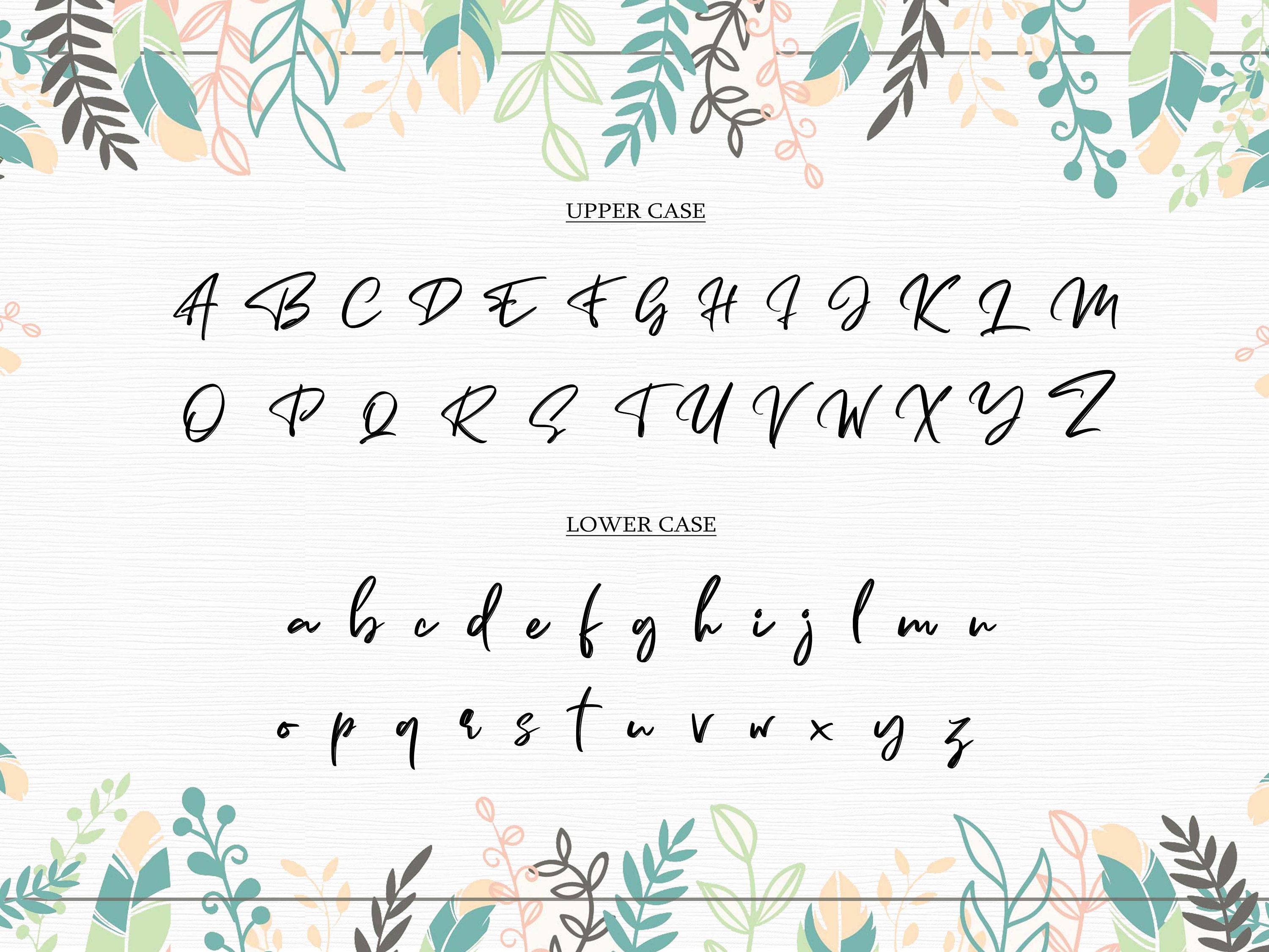 Alternative Cursive Letter, Handwritten Font, Font Swirly, Cricut Font ...