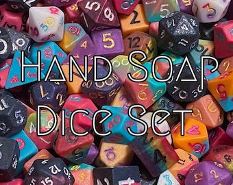 D&D Würfel Handseifen Set!
