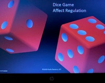 Dice Game, Telehealth Board Game, Affect Regulation