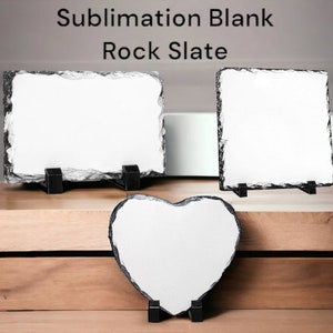 SubliSlate Sublimation Blank Slate Coaster 