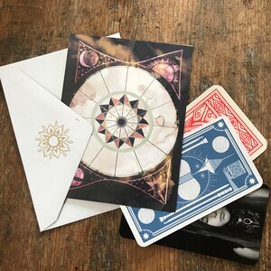 Witchmail - ¡Lectura de cartas del tarot manuscrita de 3 cartas, enviada por correo!