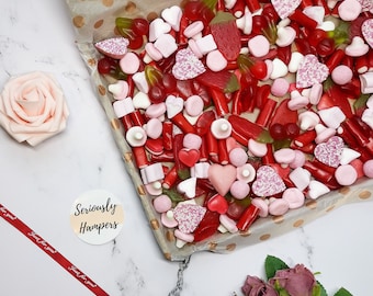 Pink Sweet Treat Box Hamper – 1kg Pick & Mix | Birthday, Baby Shower, Get Well Soon