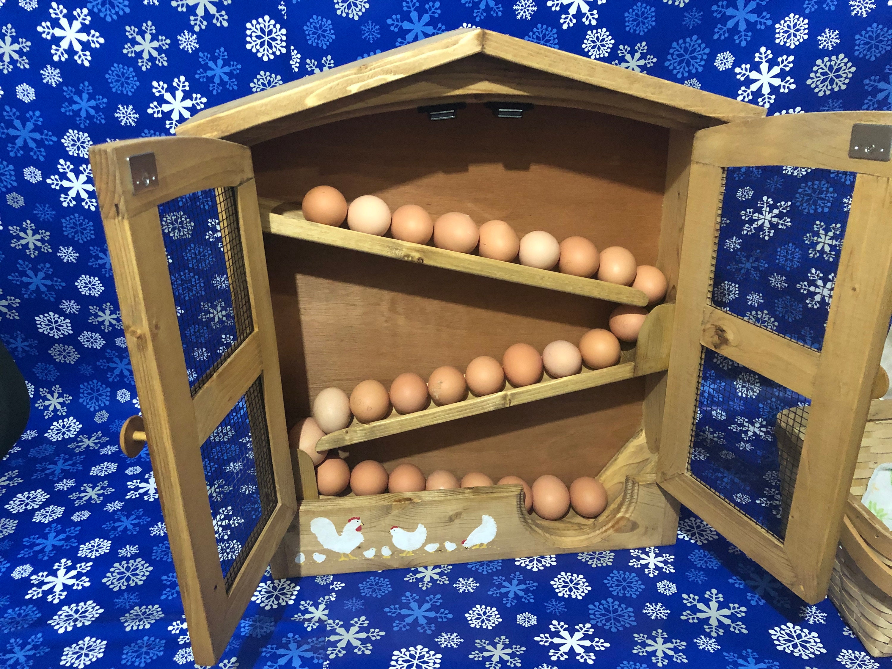 Egg Holder Chicken Etsy