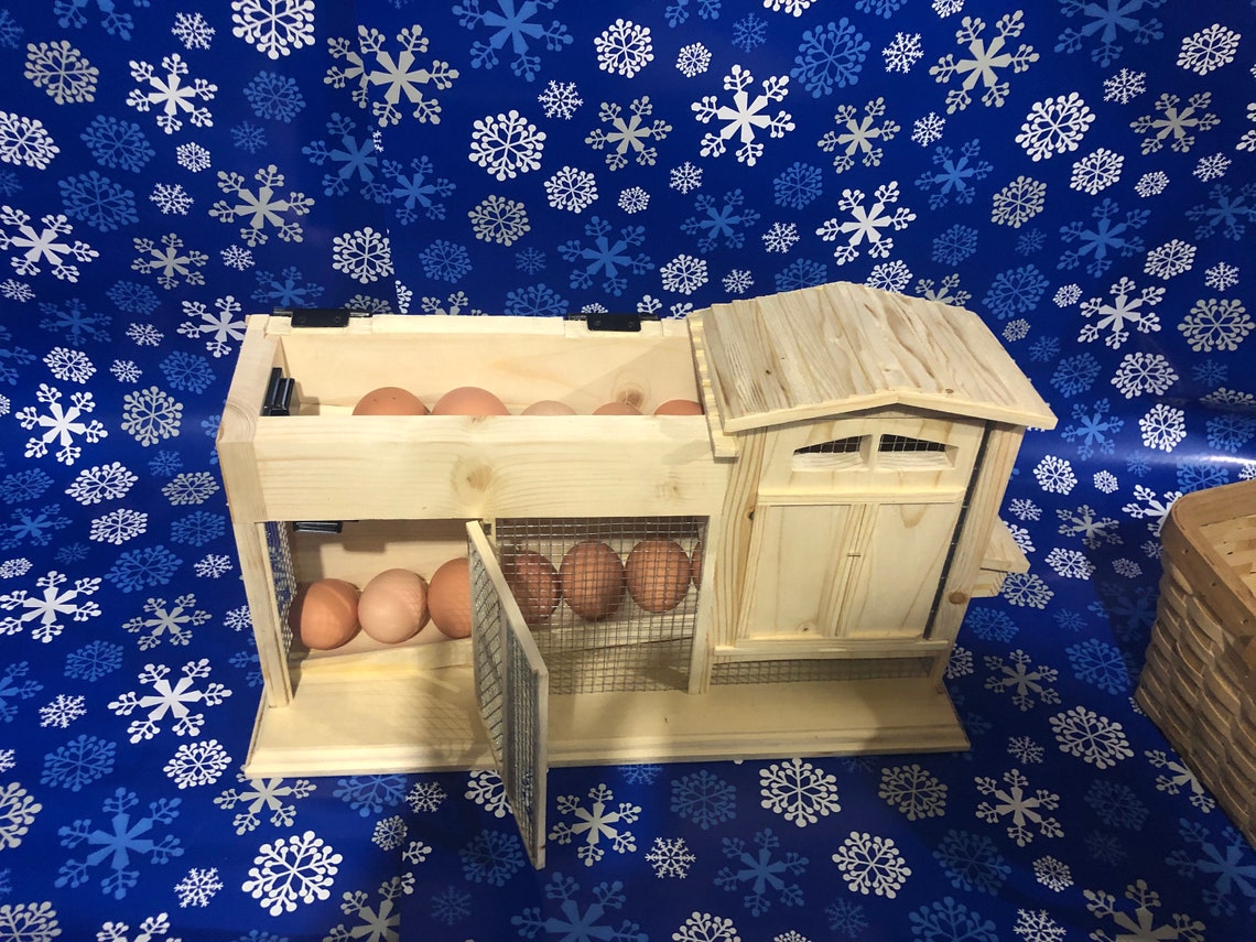 Chicken Coop Egg Holder Etsy