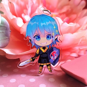 FFXIV Haruchefant Double-Sided Acrylic Charm