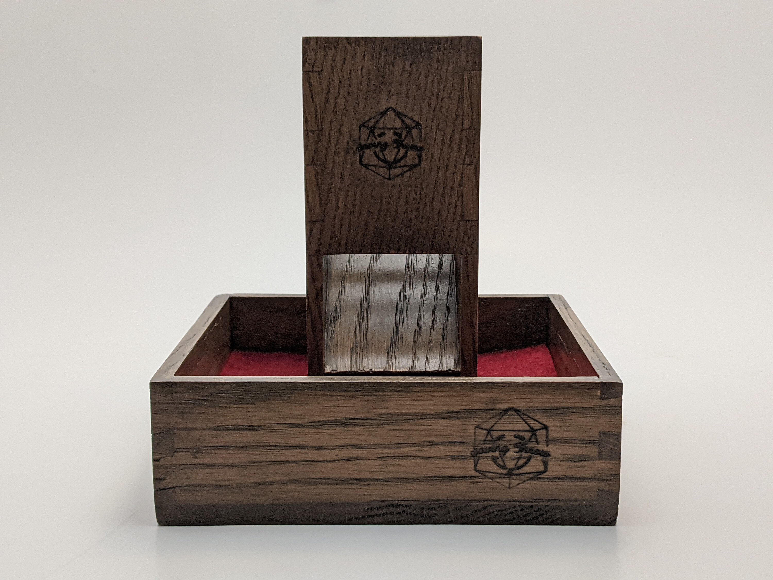 Handcrafted Dice tray/ Tower combo DnD accessories board Etsy