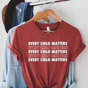 Every Child Matter | Indigenous Canada Orange Shirt Day Fundraiser | Native Rights | Residential School Awareness