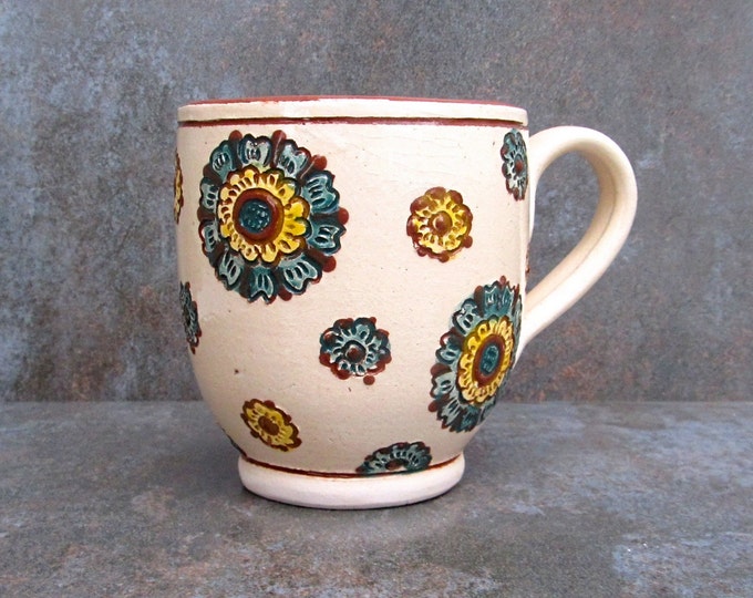 Handgemachte Keramik Kaffeetasse,Geschenk für Kaffeeliebhaber,handgefertigte Keramik Becher,Keramik Kaffeetasse,Keramik Teetasse,Kosiv Keramik,Ukraine Keramik