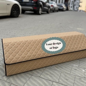 Custom car organizer, seat back storage, trunk organizer, leather car caddy, travel essential, auto accessories, road trip gear