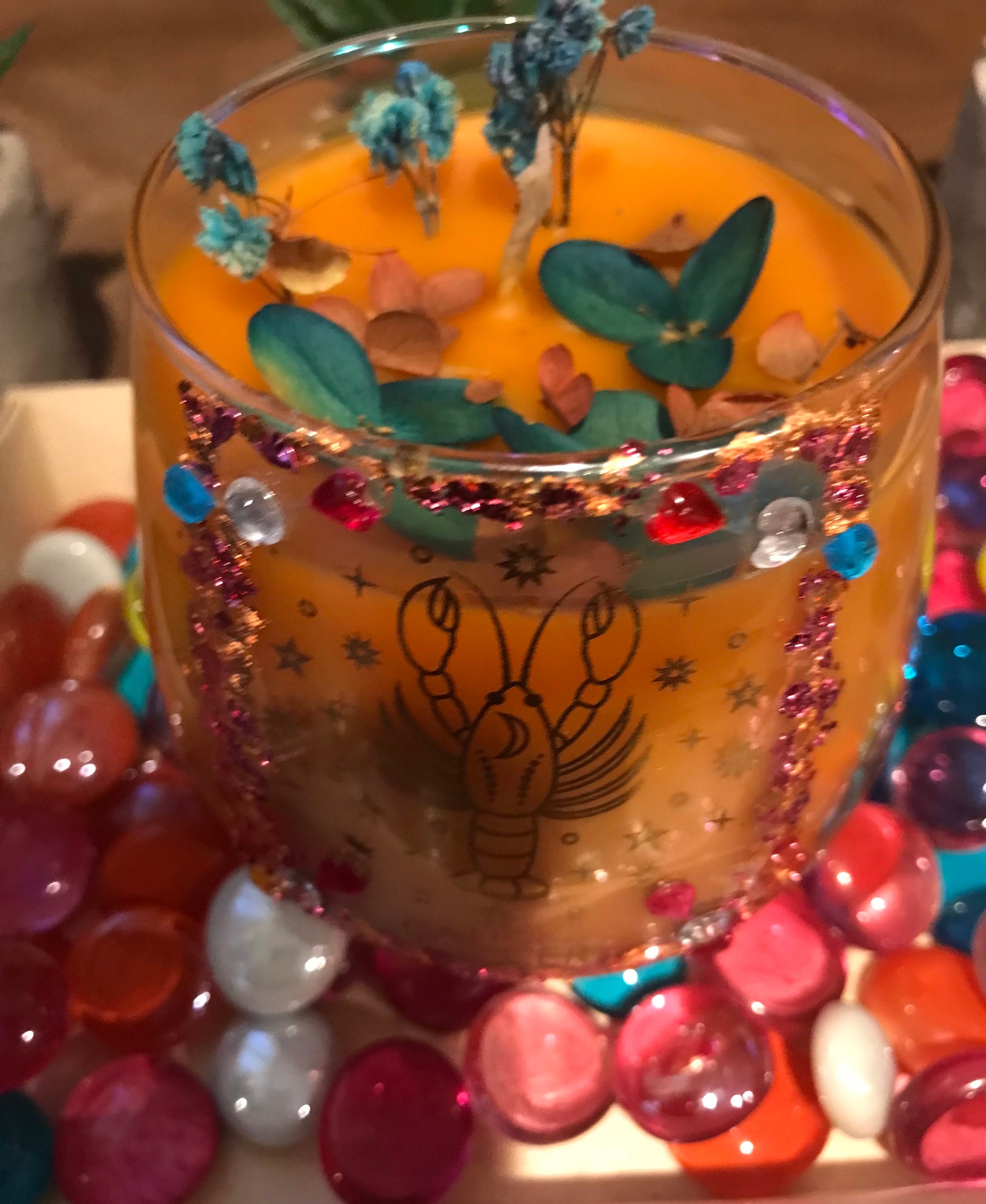 Cancer Candle Etsy