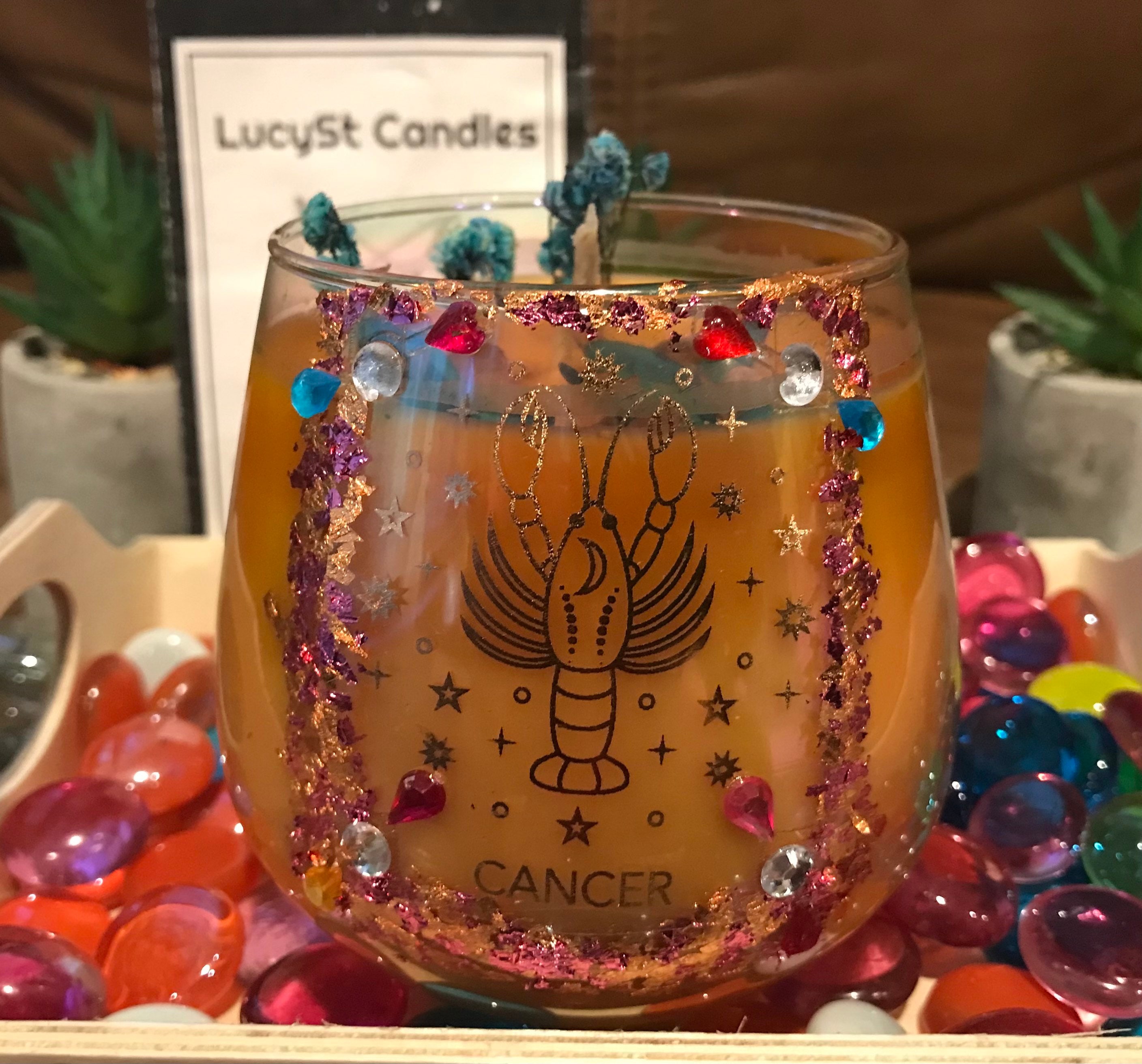 Cancer Candle Etsy