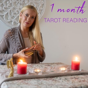 Lettura dei tarocchi del mese prossimo / STESSO GIORNO / Lettura psichica accurata / Guida spirituale