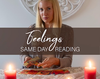 Lectura de Tarot el mismo día: Sus sentimientos