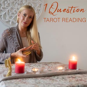 Lecture de tarot en une question | MÊME JOUR | Lecture psychique précise | Orientation spirituelle