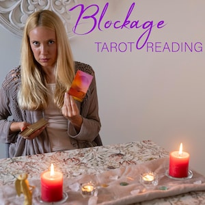 ¿Qué me bloquea? Lectura de tarot / EL MISMO DÍA / Cualquier situación / Lectura psíquica precisa / Guía espiritual
