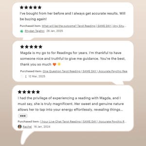 Tarot reading reviews