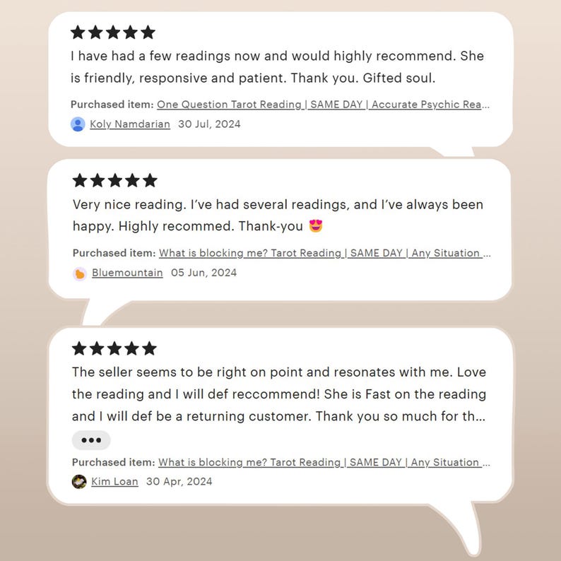 Tarot reading reviews
