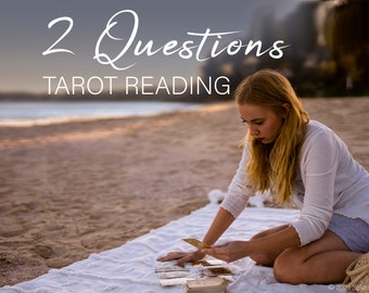 2 Questions Tarot Reading | SAME DAY | Accurate Psychic Reading | Spiritual Guidance