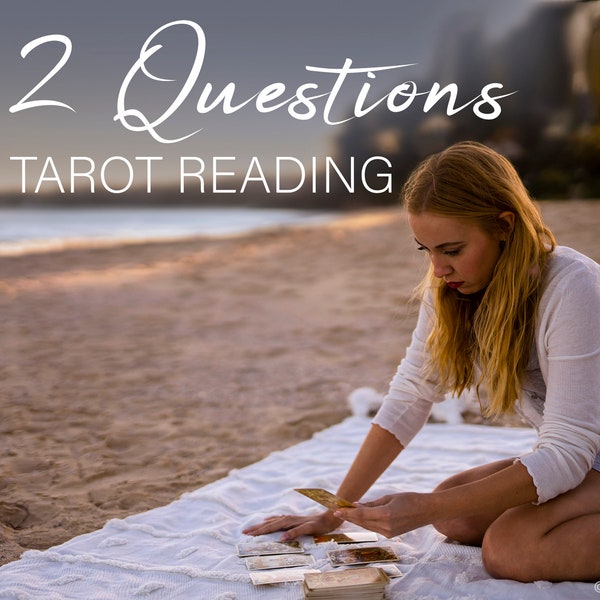 2 Questions Tarot Reading | SAME DAY | Accurate Psychic Reading | Spiritual Guidance