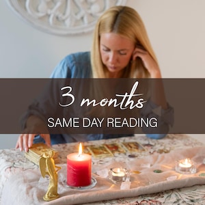 当日の総合タロット占い：今後3ヶ月、スピリチュアルガイダンス