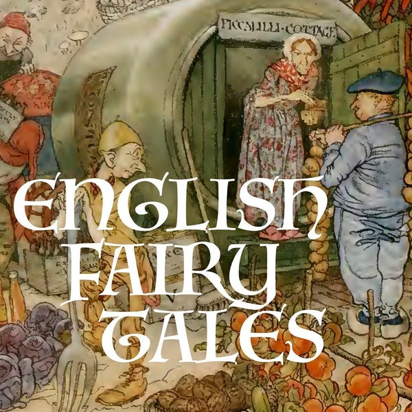 ENGLISH FAIRY TALES - Vintage Children's Book (1927), Color Illustrations, Witches, Faeries, Magic, Giants, Witchcraft, Kids, Stories, Pdf