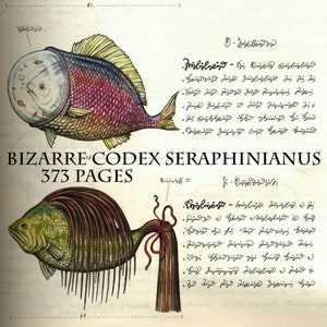 BIZARRE CODEX SERAPHINIANUS World's Strangest Surreal & Indecipherable Encyclopedia, very high resolution full color pdf, 373 pages image 1