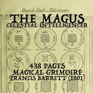 MAGUS CELESTIAL INTELLIGENCER: Francis Barrett (1801) - Grimoire, Alchemy, Astrology, Crystals, Spirits, Magic, Herbs, Kabbalah, Occult, Pdf
