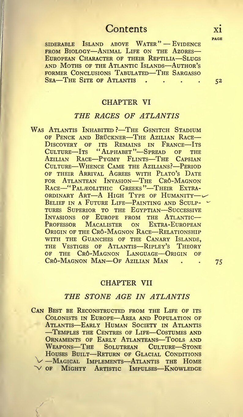 ATLANTIS HISTORY: 