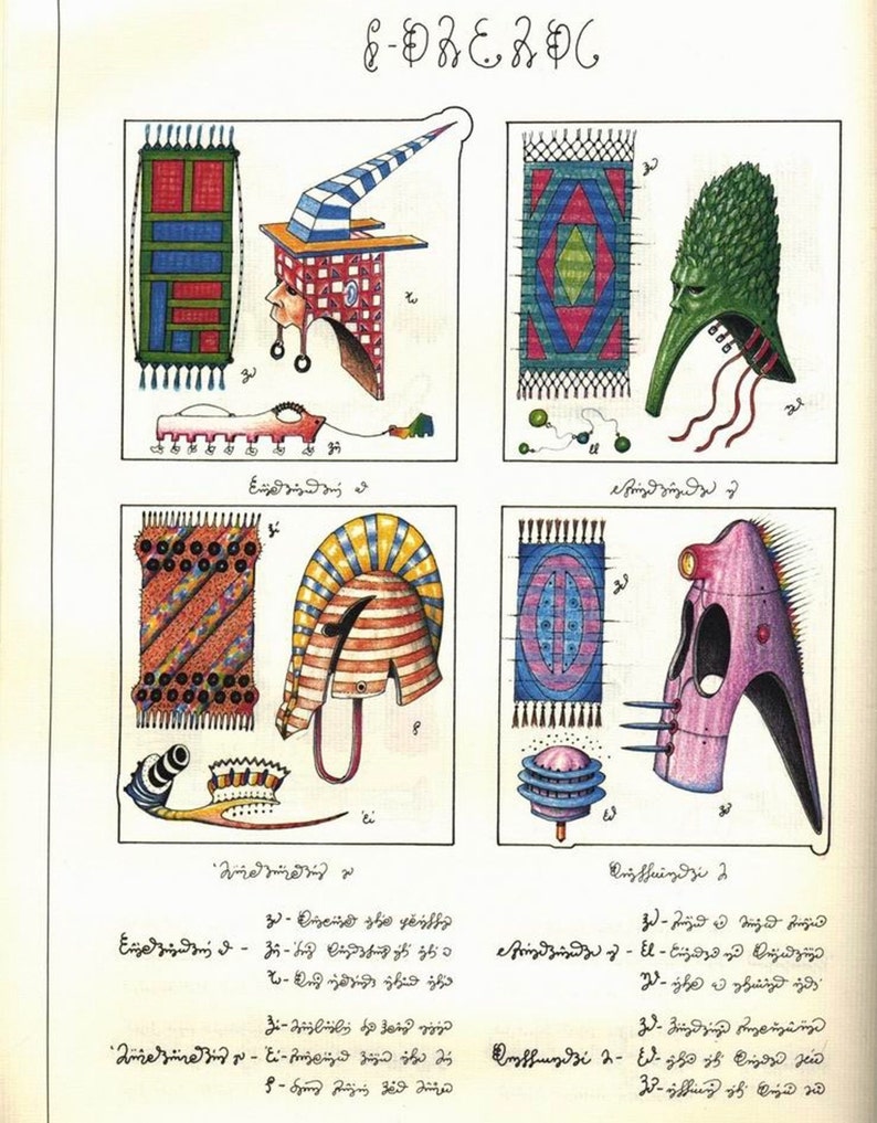 BIZARRE CODEX SERAPHINIANUS World's Strangest Surreal & Indecipherable Encyclopedia, very high resolution full color pdf, 373 pages image 10