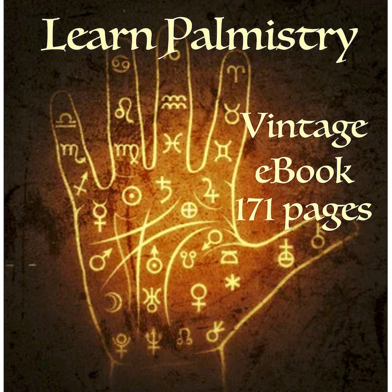 LEARN PALMISTRY: Easily Learn Palm Reading palmistry for | Etsy
