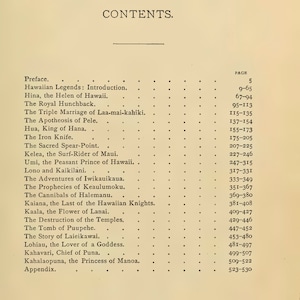 HAWAII MYTHS LEGENDS - the Myths and Legends of Hawaii, Vintage Book ...