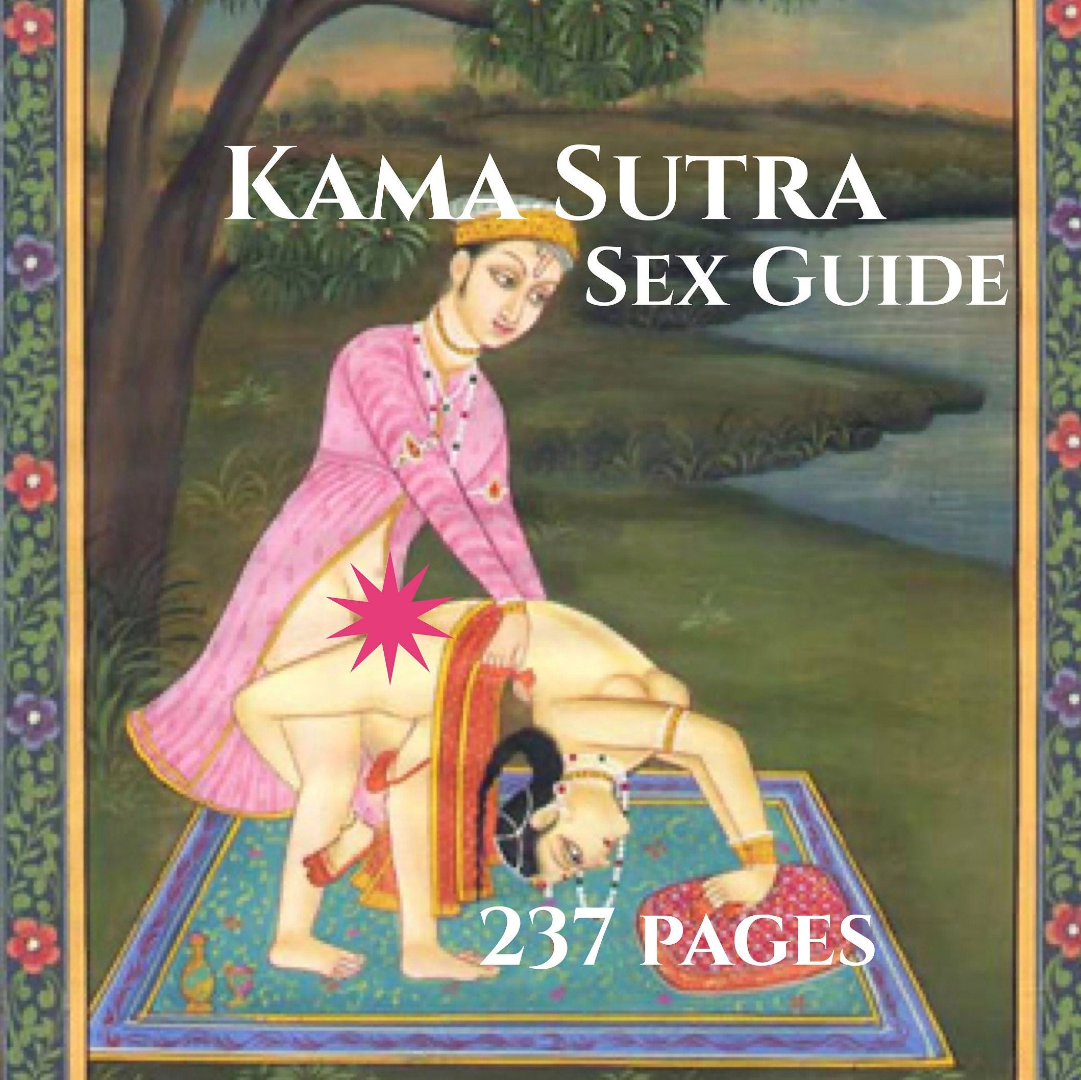 KAMA SUTRA SEX 189 Page Guide and 48 Full-color Illustrations of pic picture image