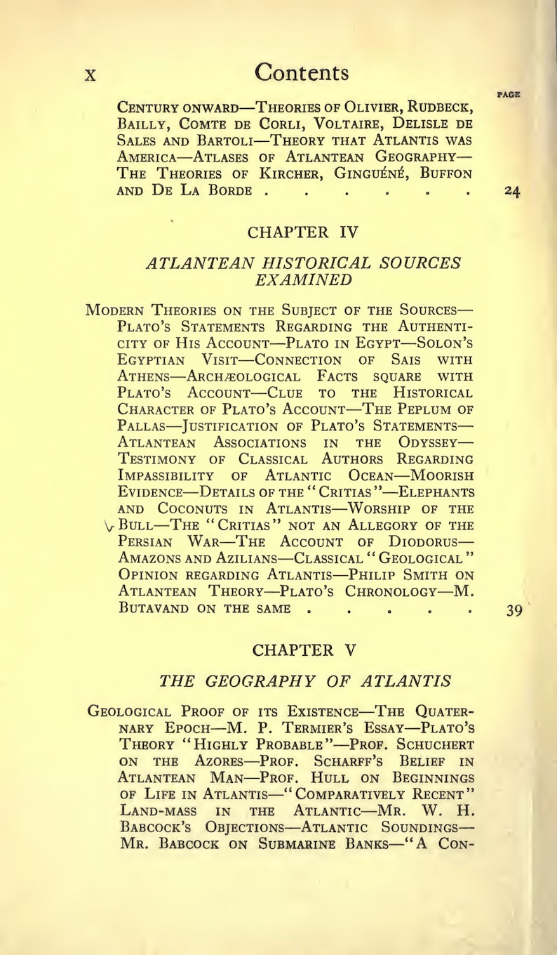 ATLANTIS HISTORY: 