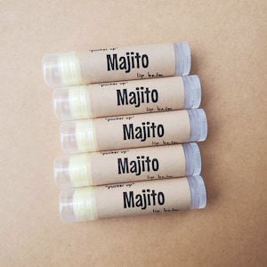 Mojito Lip Balm, Alcohol Lip Balm, Booze Gifts