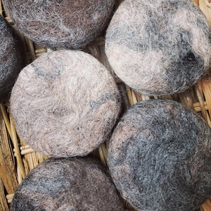 Handmade Soap, Felted Goat Milk Soap, Unscented Soap Bar, All Natural, Moisturizing Soap, Zero Waste