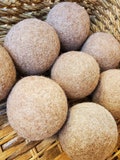All Natural Wool Dryer Balls, Handmade Alpaca Dryer Balls, Unscented, Eco Friendly, Plastic Free Laundry