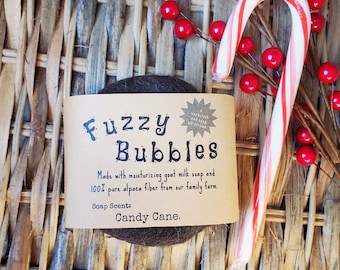 Holiday Gifts Ideas, Holiday Soap, Candy Cane, Winter Soap, Christmas Gifts