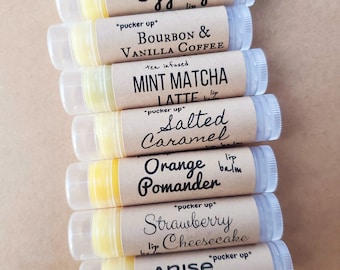 Choose Your Own, Flavored Lip Balm, Little Gifts Ideas, Party Favors, Ready to Ship